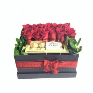 Caja Rosas Chocolates