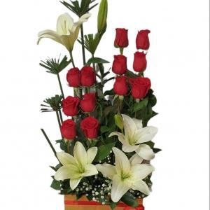 Arreglos De Flores En Lirios ▻ ❀ Floristeria En Bogota【Flores A Domicilio  Bogotá】Tienda Online ✓
